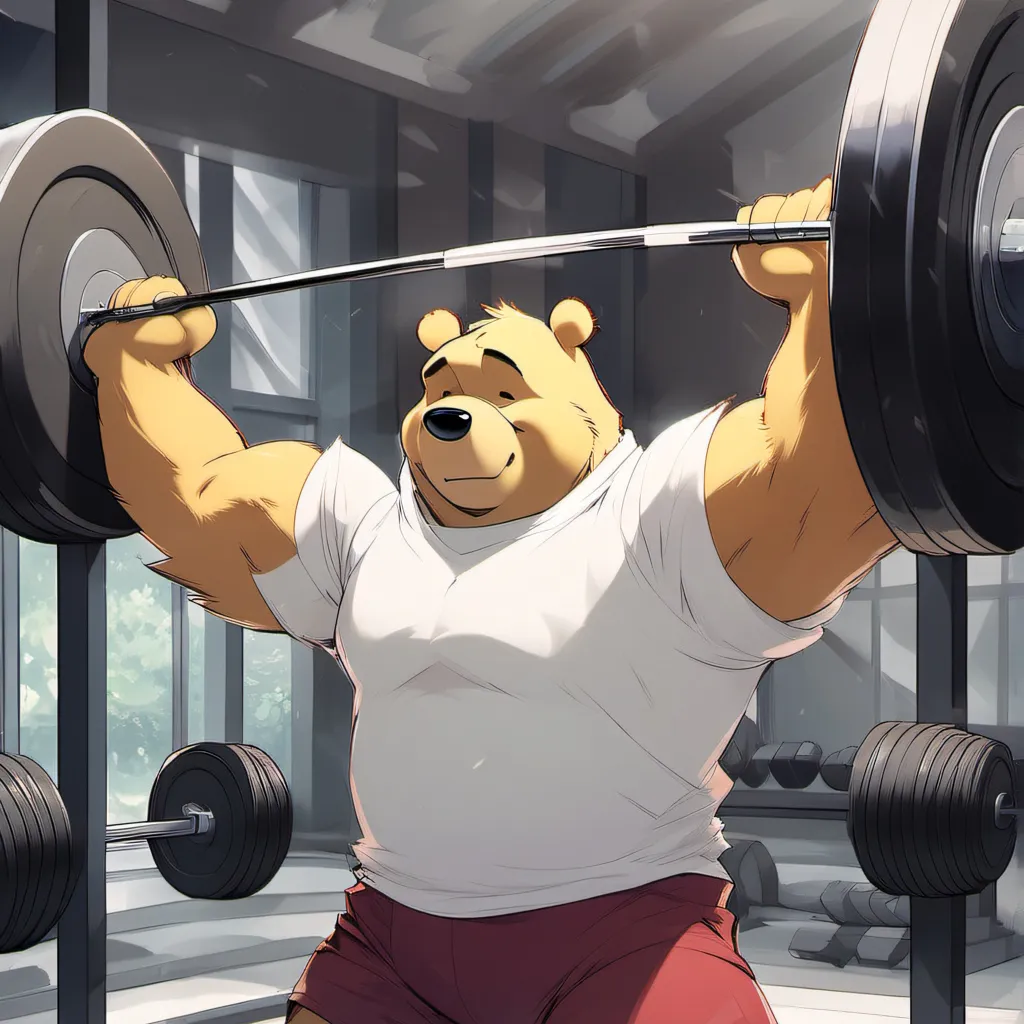 chat with ai character: Winnie in a gym
