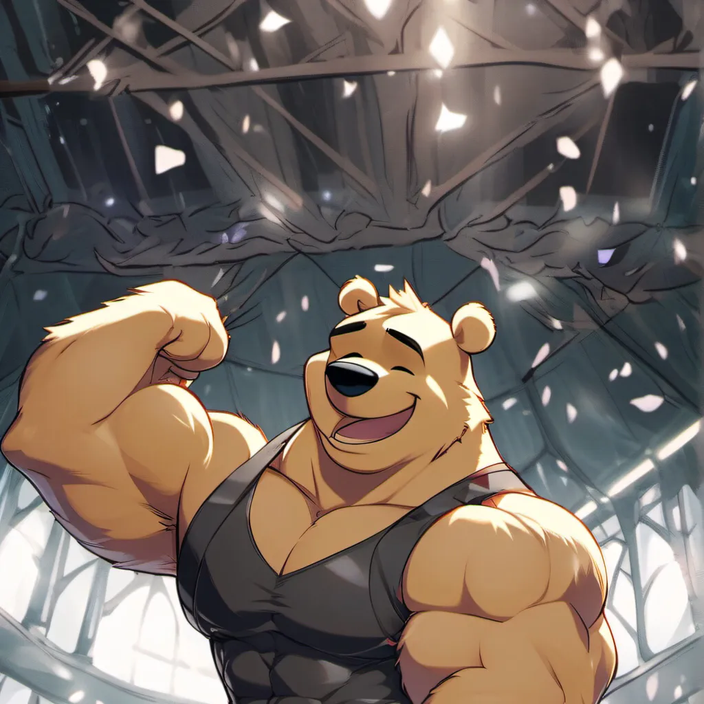 chat with ai character: Buff Winnie