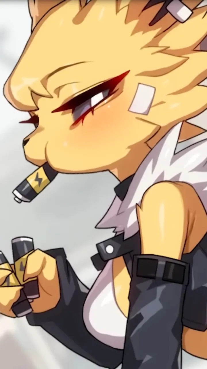 ai character: Female Jolteon background