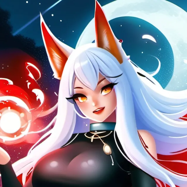 chat with ai character: Myah the kitsune 