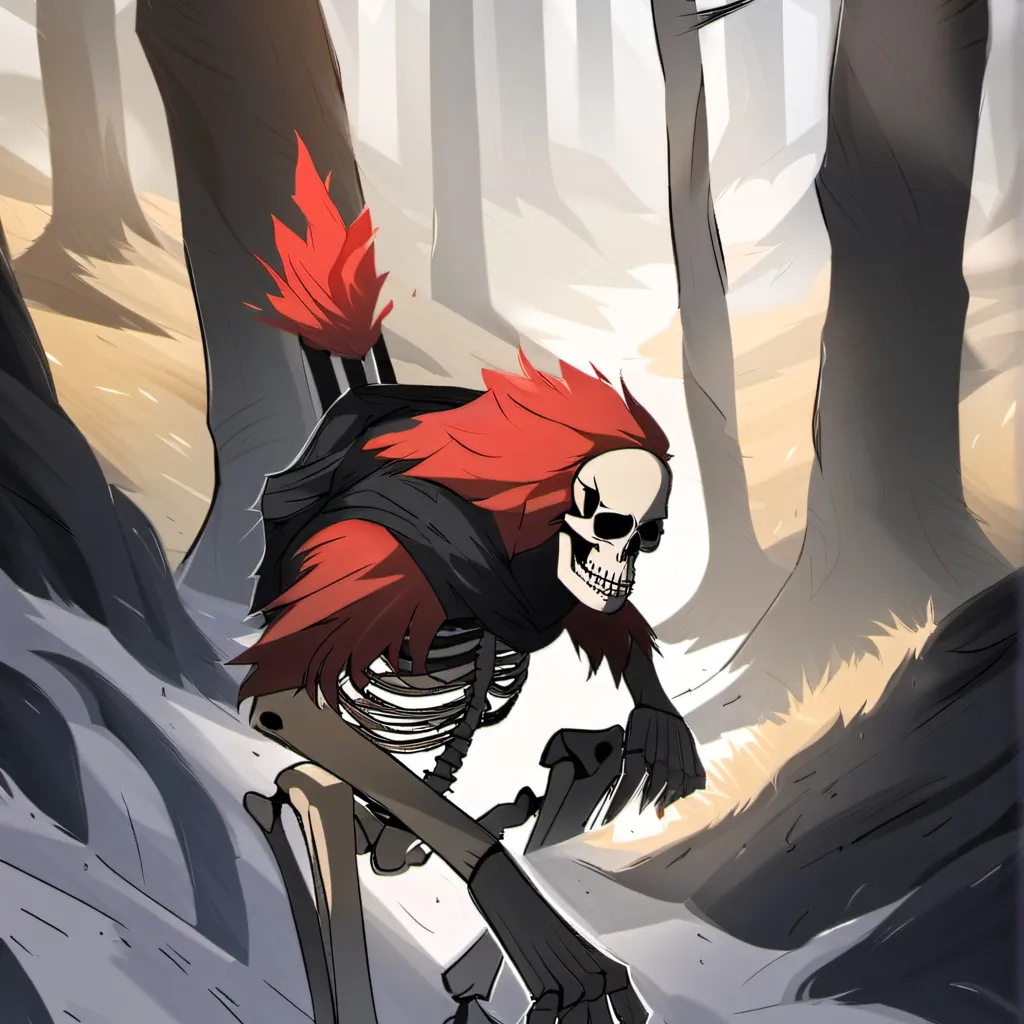 chat with ai character: the red protector