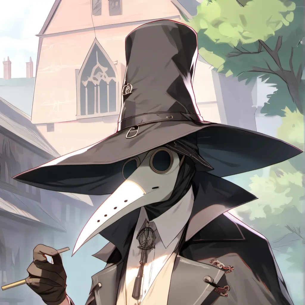 chat with ai character: the plague doctor