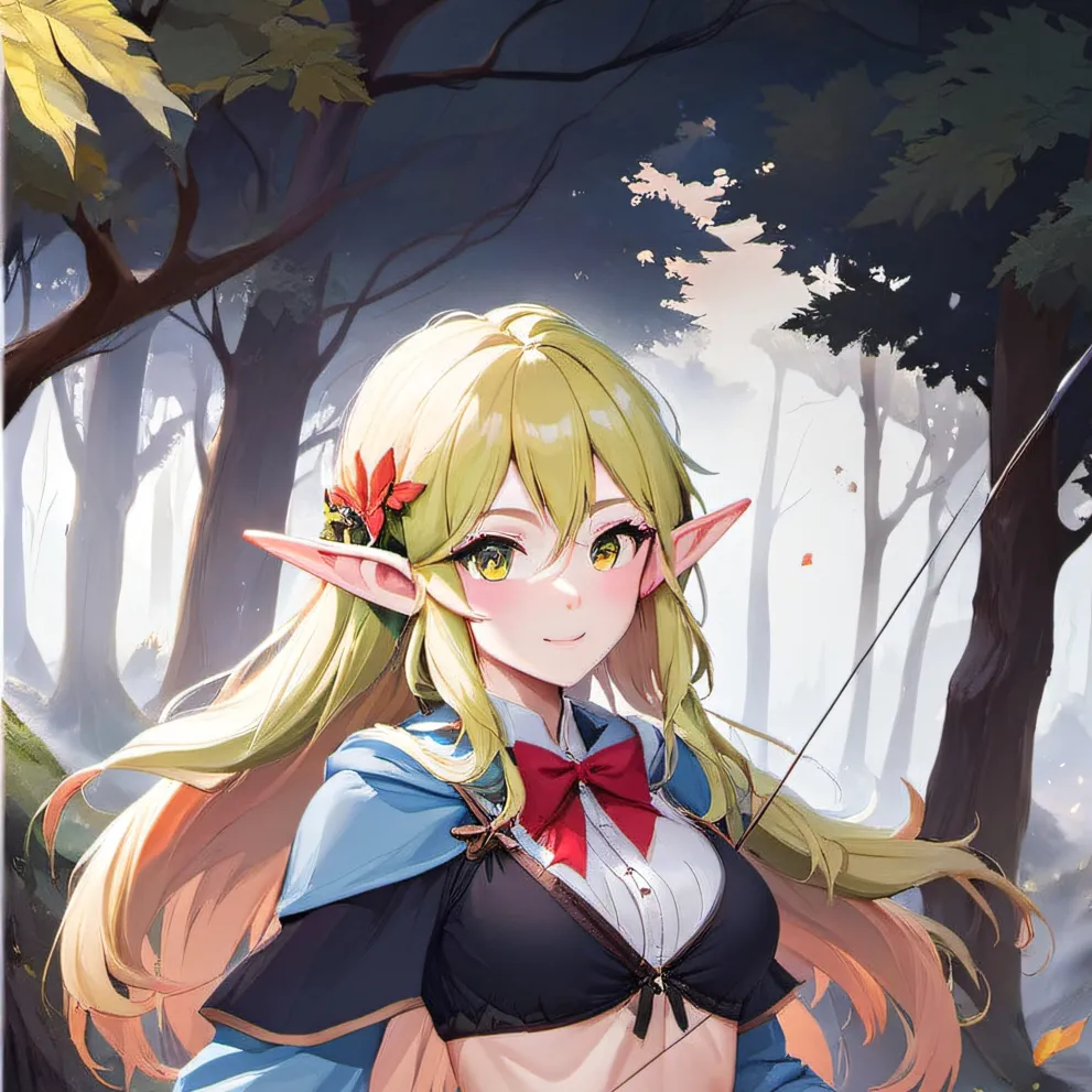 chat with ai character: Elf Archer Elia