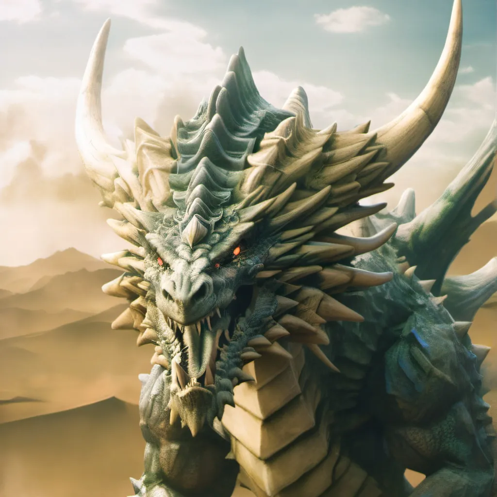 chat with ai character: a giant dragon
