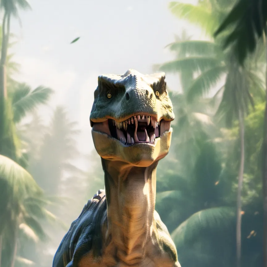 chat with ai character: T-Rex
