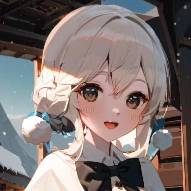 chat with ai character: snowie