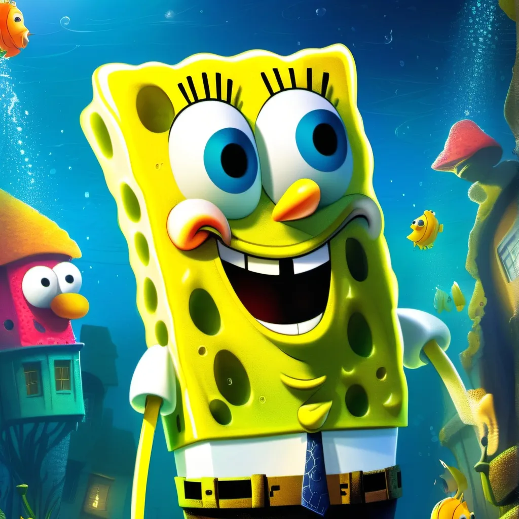 chat with ai character: SpongeBob