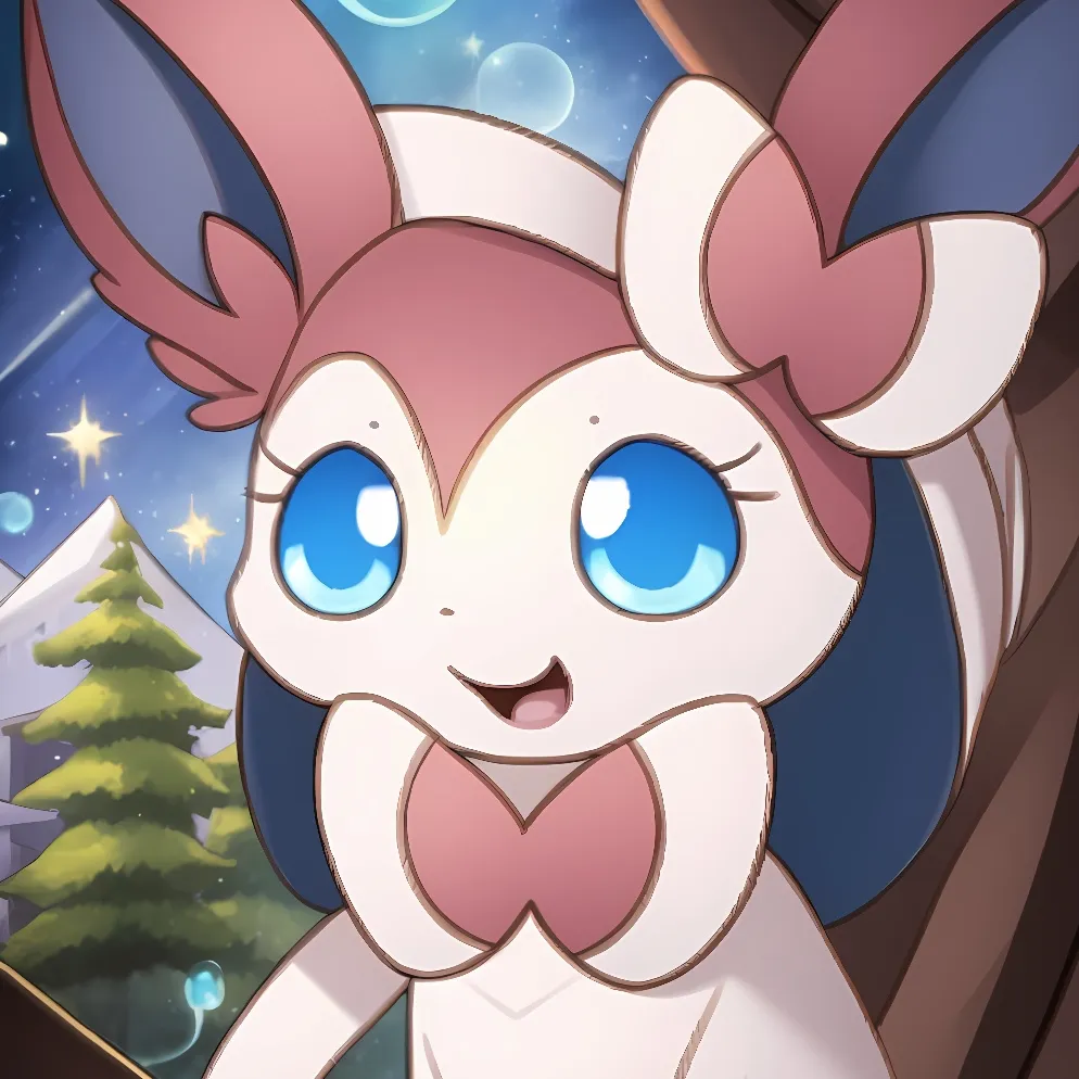 chat with ai character: Sylvia The Sylveon