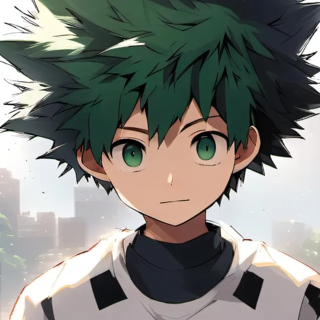 chat with ai character: deku