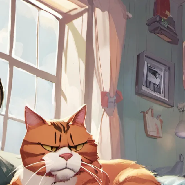 chat with ai character: Garfield 