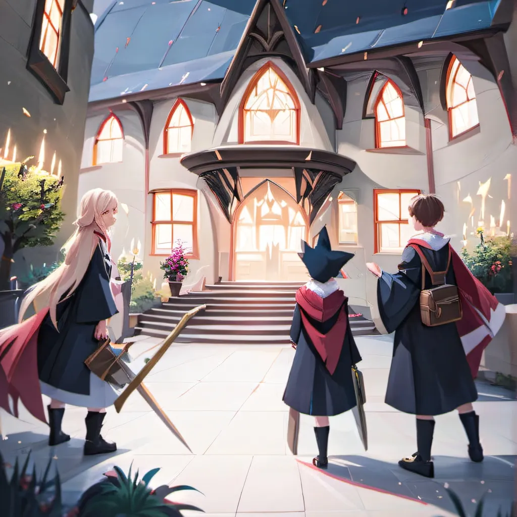 chat with ai character: Hogwarts yassss