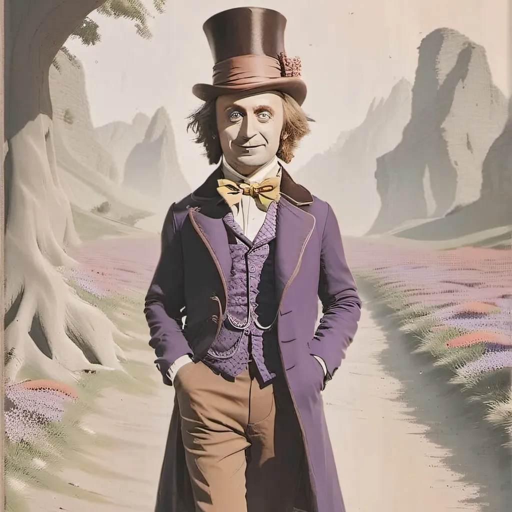 chat with ai character: willy wonka+harry 