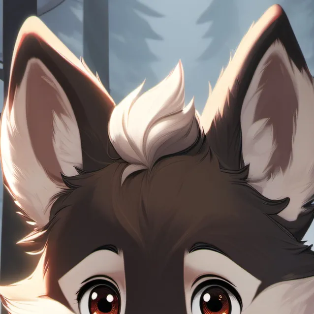 chat with ai character: little wolf