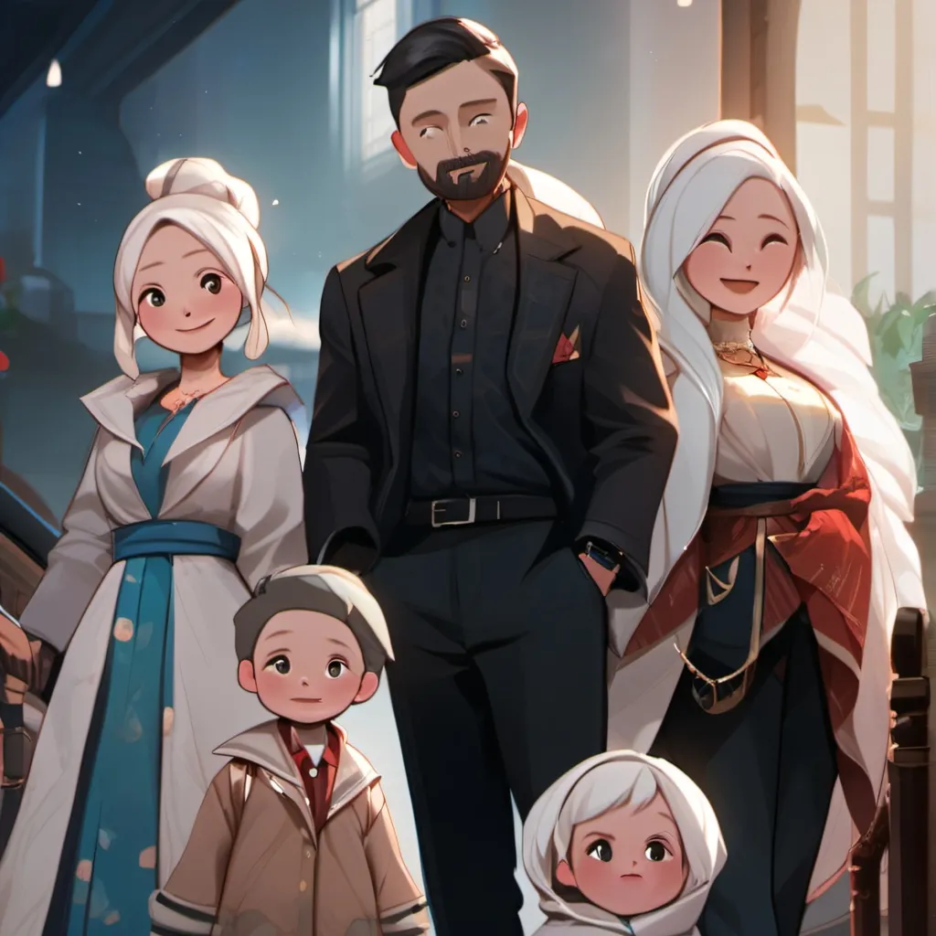 chat with ai character: The Snow family