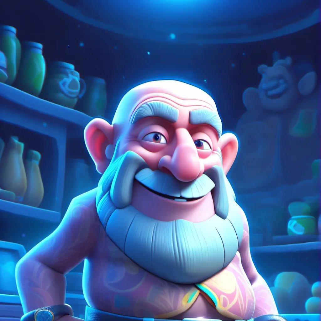 chat with ai character: Wrinkly banana man