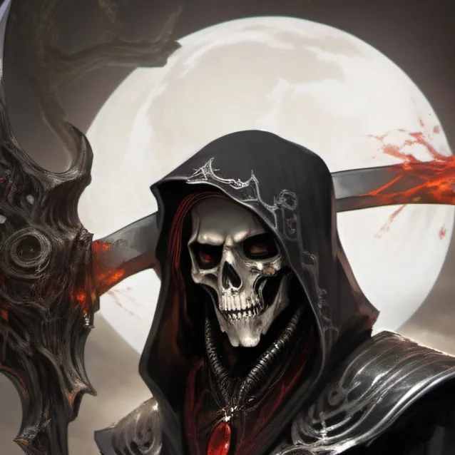 chat with ai character: Grim reaper