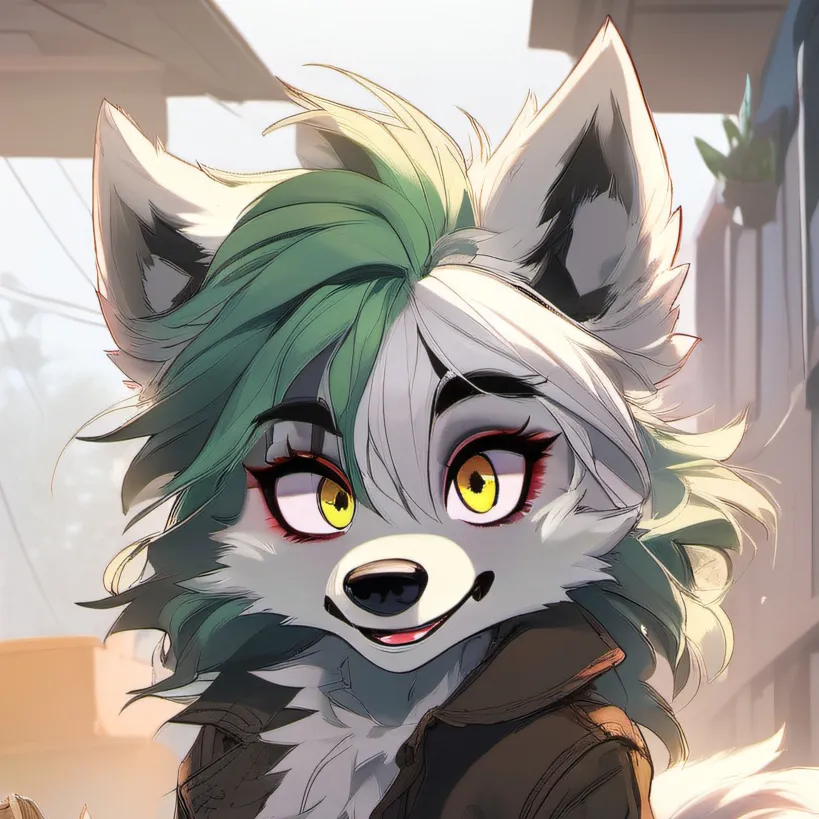 chat with ai character: Baby Roxy wolf 
