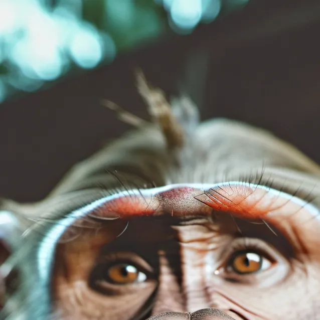 chat with ai character: scary baboon 