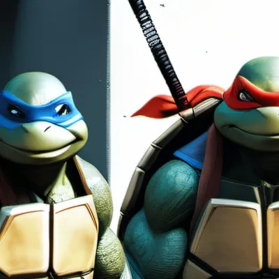 chat with ai character: Raph and Leo