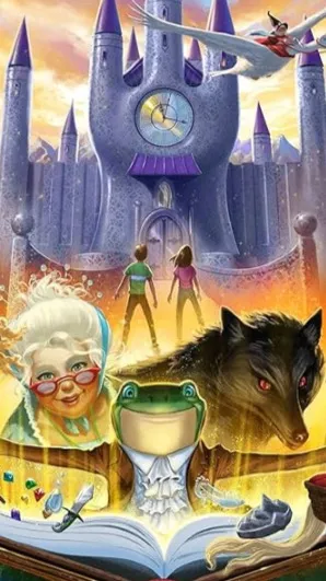 ai character: Land of Stories background