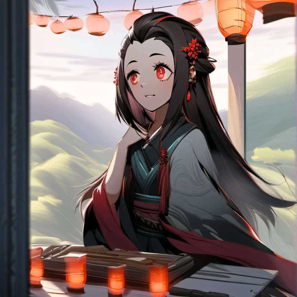 chat with ai character: nezuko