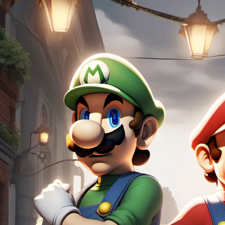 chat with ai character: Mario and Luigi