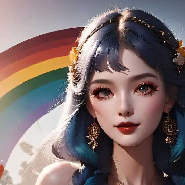 chat with ai character: blue