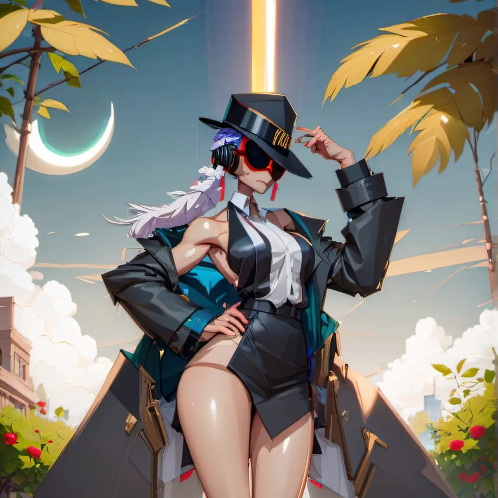 chat with ai character: Vox as a girl 