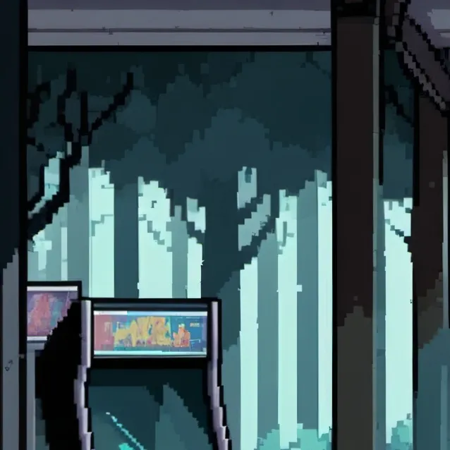 chat with ai character: arcade paradise...