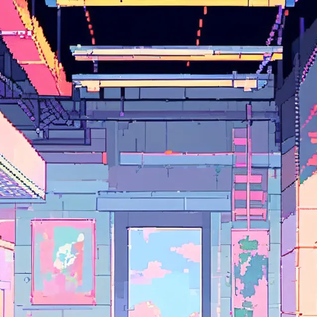 chat with ai character: stitch room