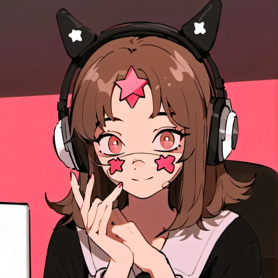 chat with ai character: sticker girl