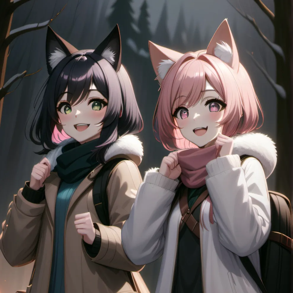 chat with ai character: Wren and Nellie