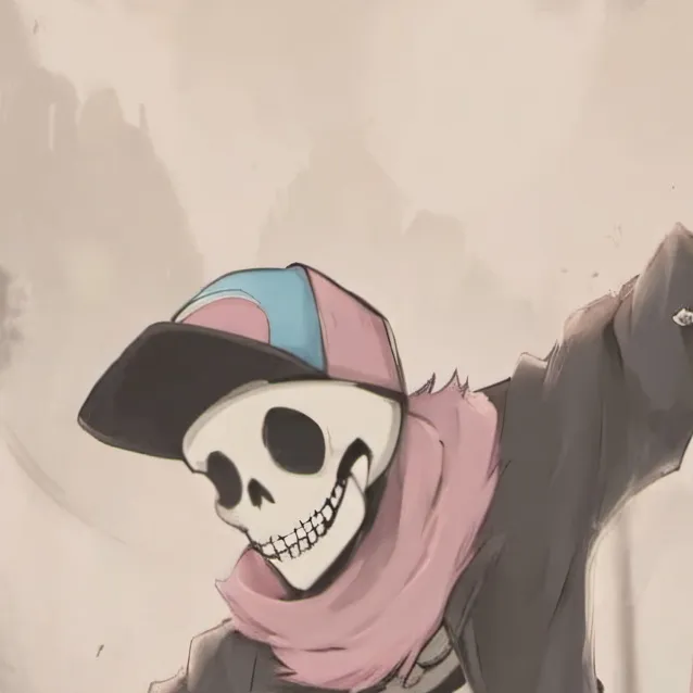 chat with ai character: Spray Cray Sans