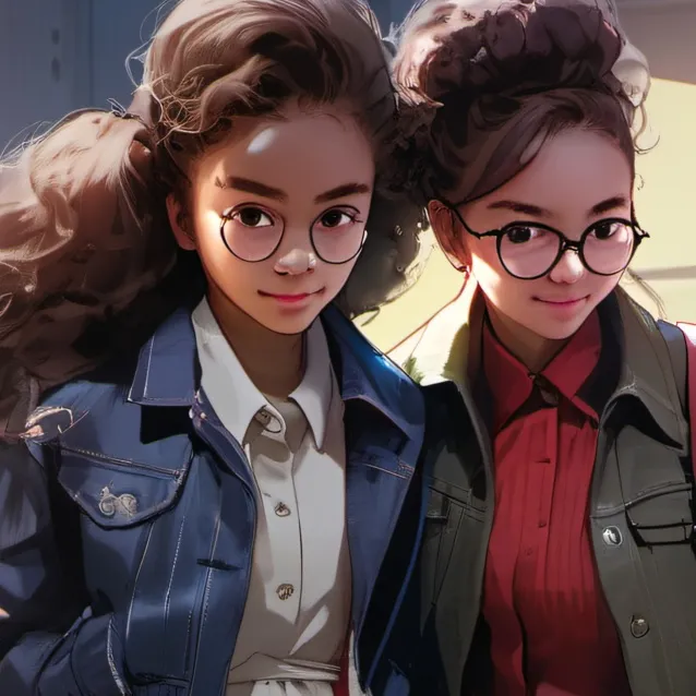 chat with ai character: elle and Emma 