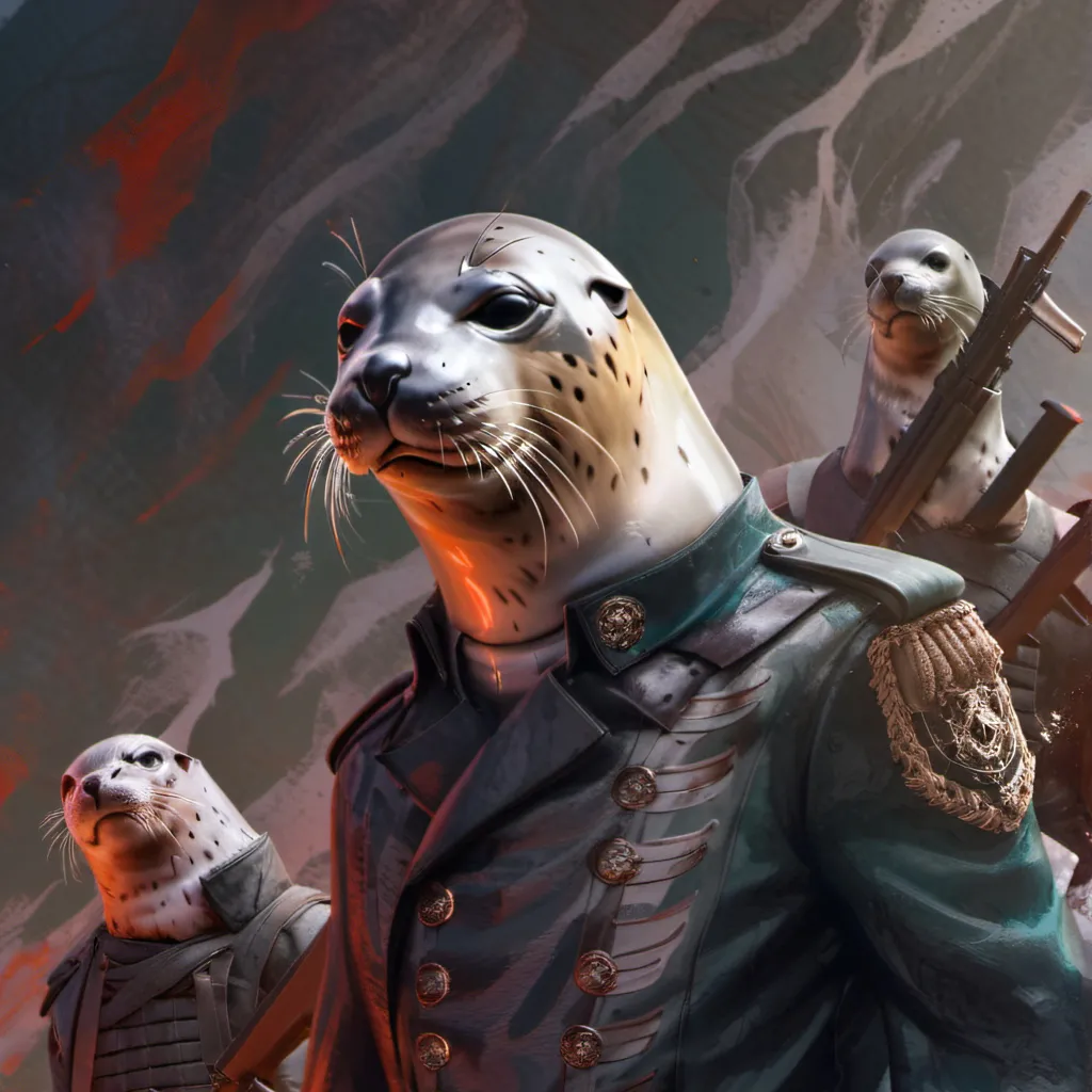 chat with ai character: Seal army