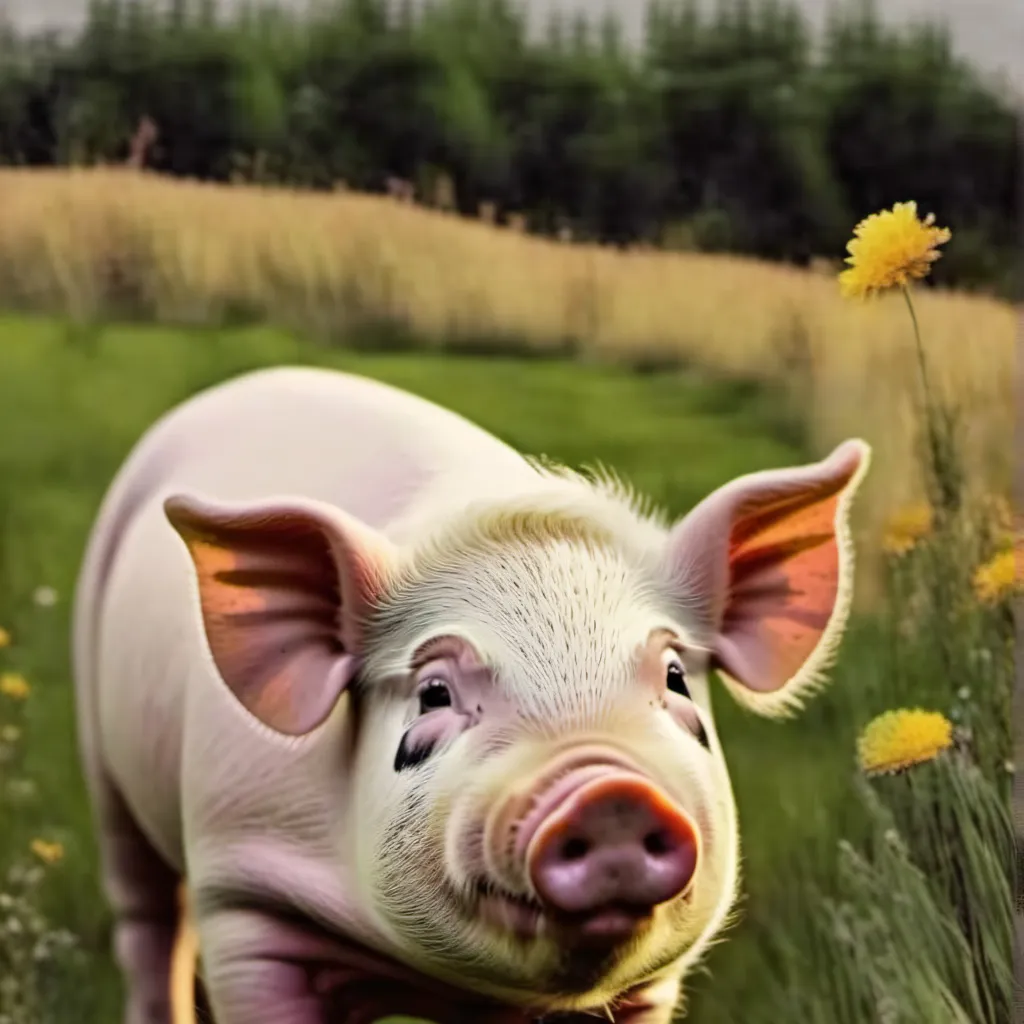 chat with ai character: Pig