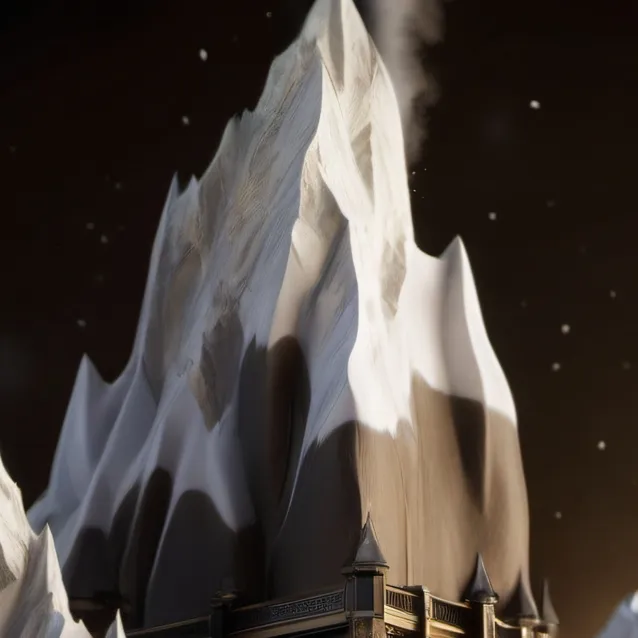 chat with ai character: Weird mountain 