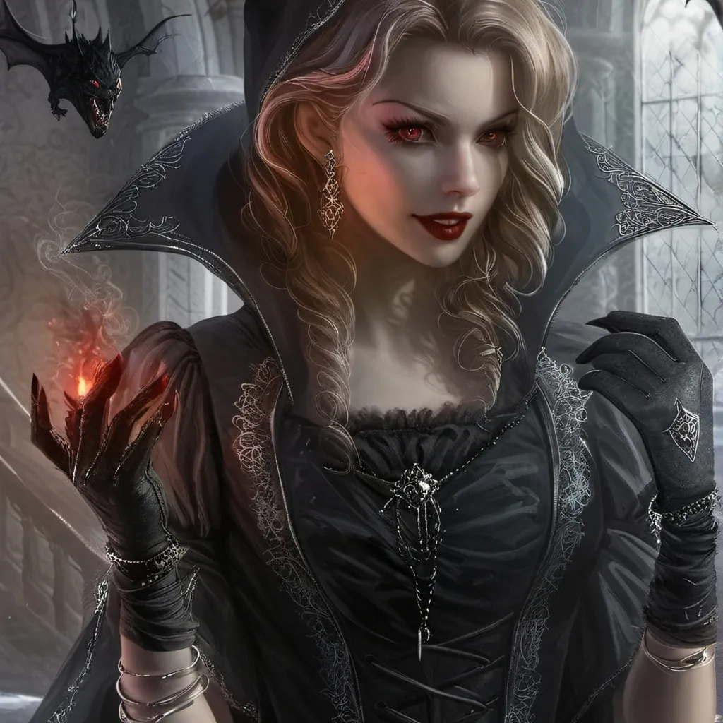 chat with ai character: Vampire Queen