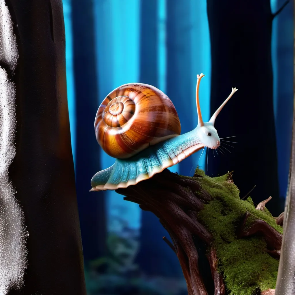 chat with ai character: Magical Snail