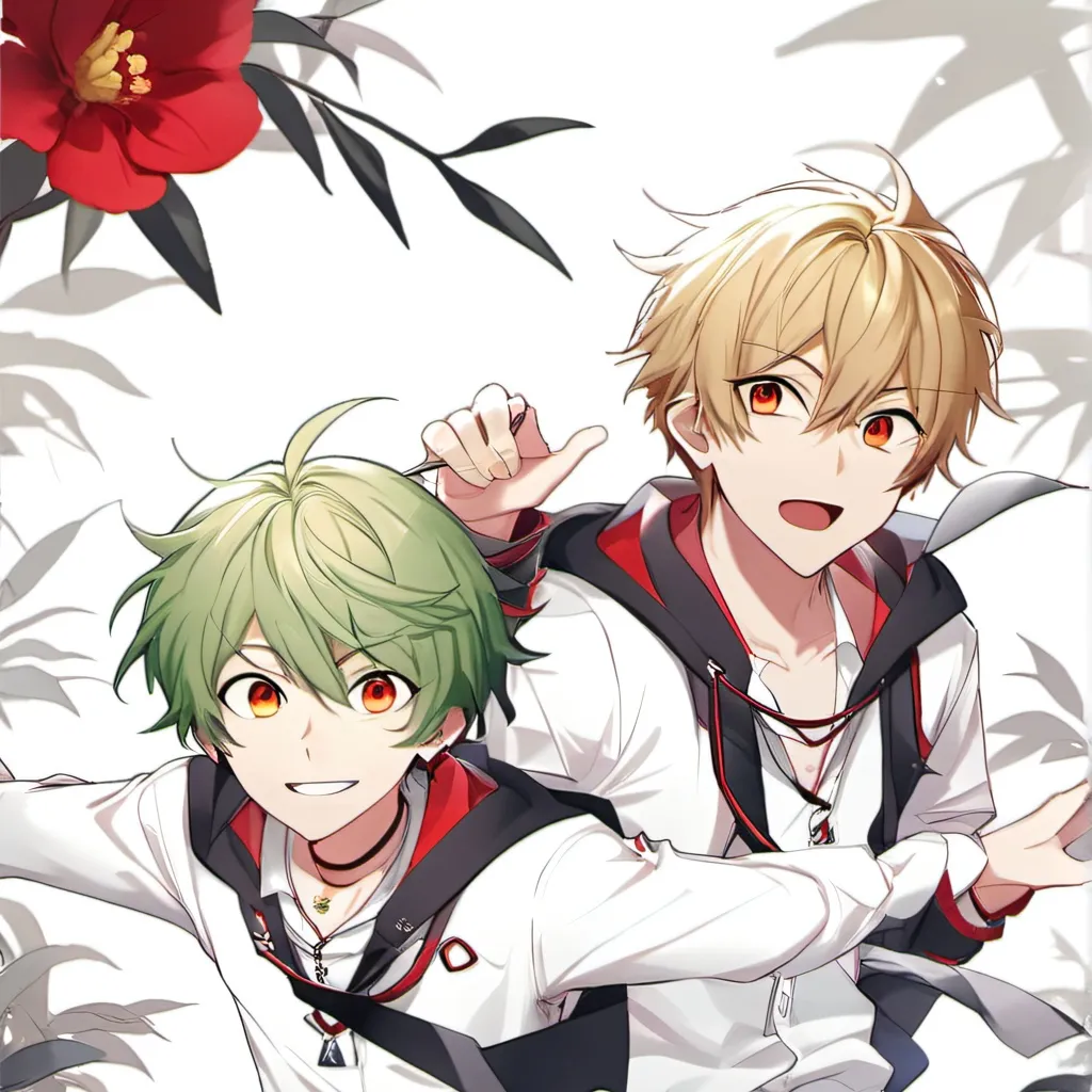 chat with ai character: Bakugo and Deku