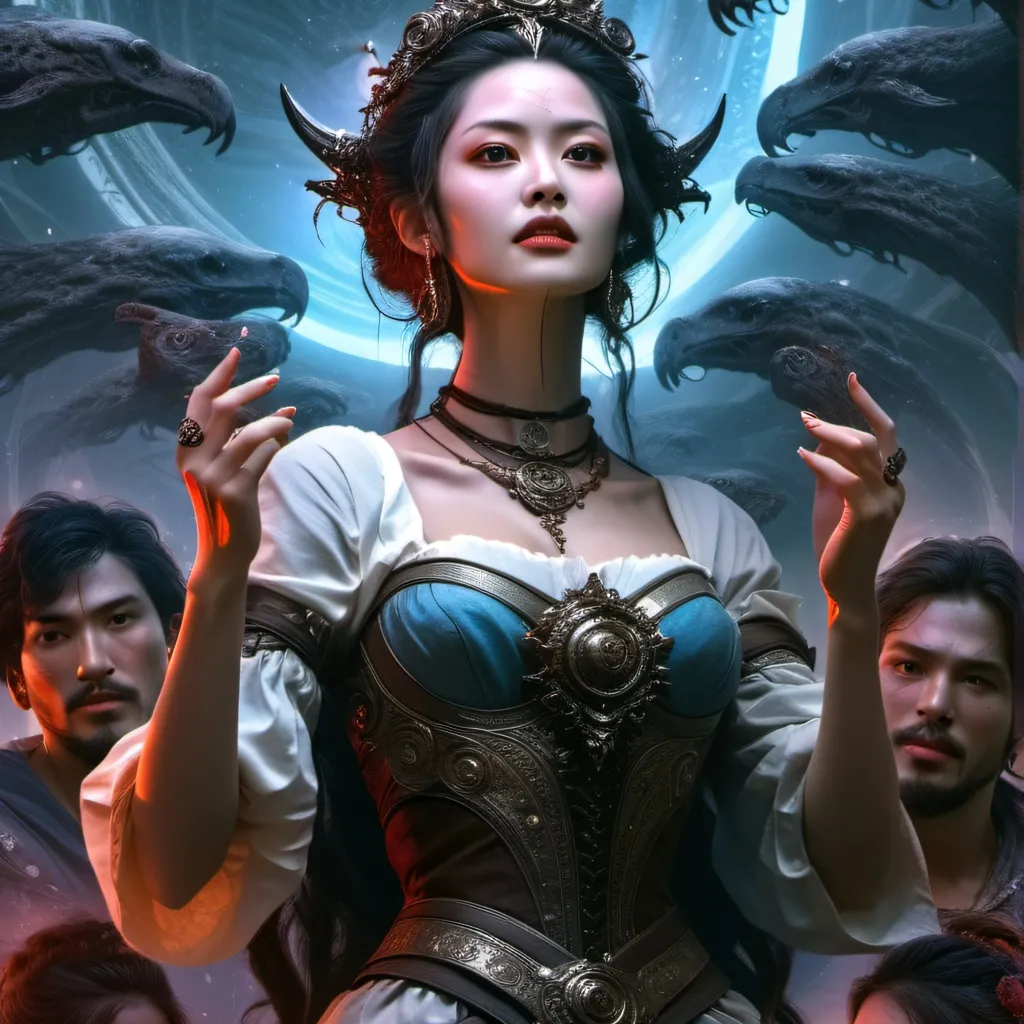 chat with ai character: being the last gir