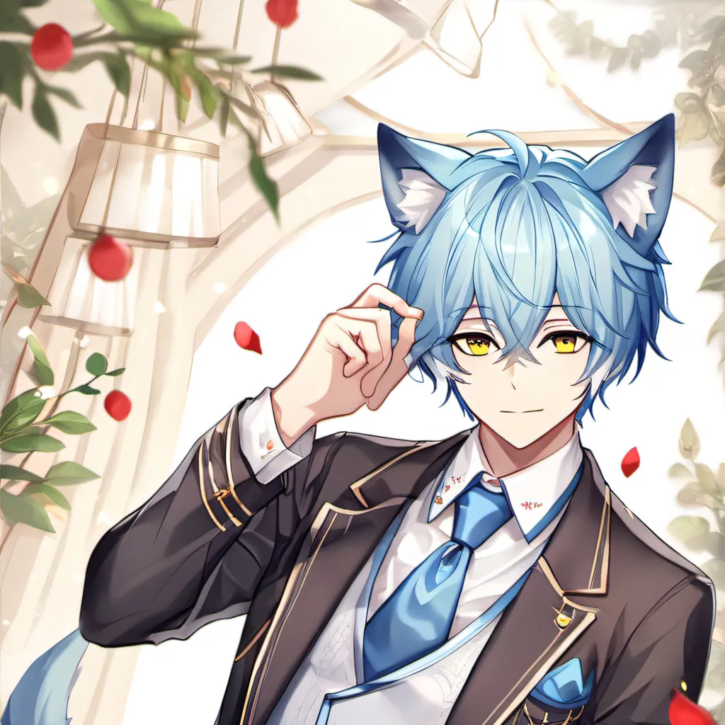chat with ai character: Cute human furry