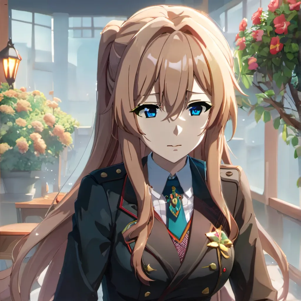 chat with ai character: violet evergarden 
