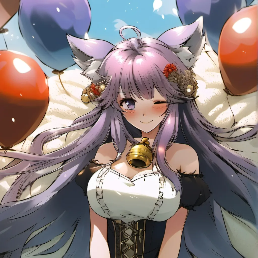 chat with ai character: Balloon Girl