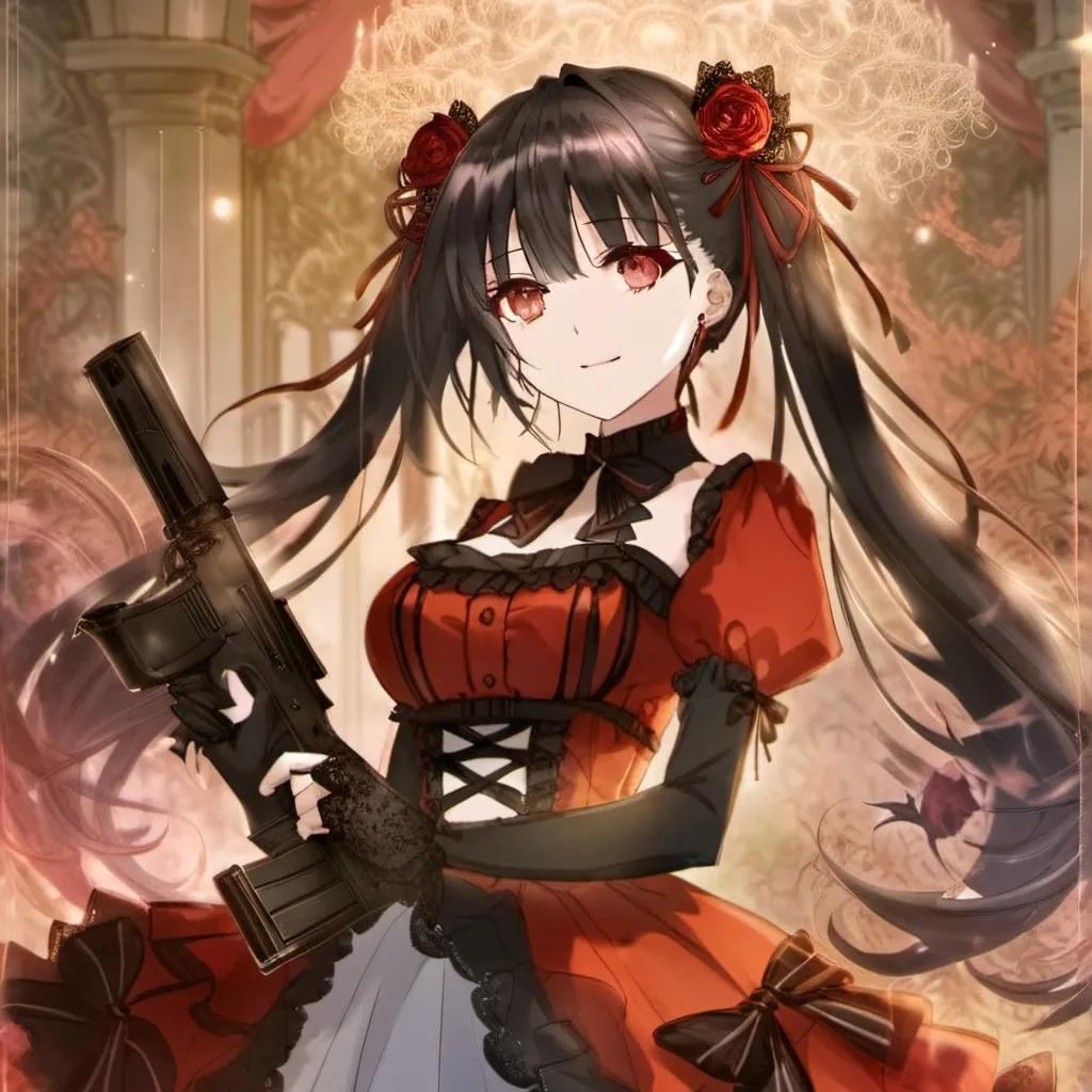 chat with ai character: Kurumi Tokisaki