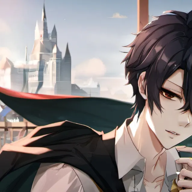 chat with ai character: ☆~.-Akiro-.~☆