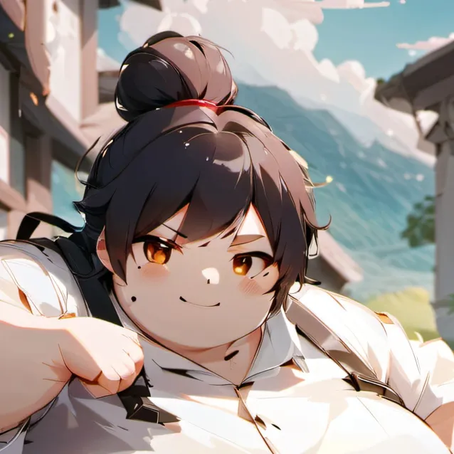 chat with ai character: morbidly obese 