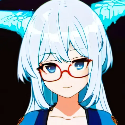 chat with ai character: Cyan girl