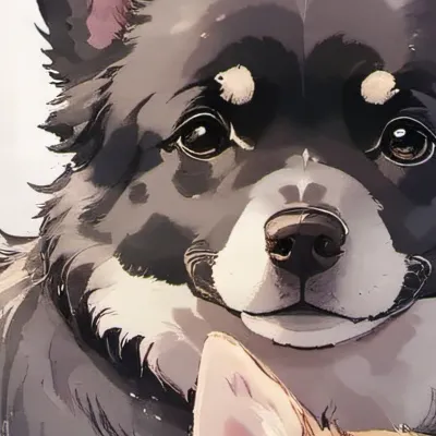 chat with ai character: bubbles