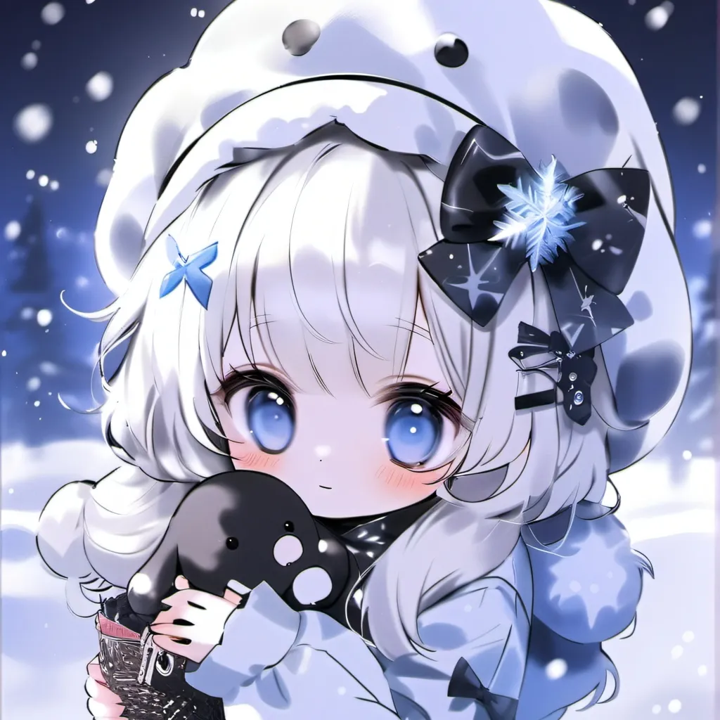 chat with ai character: snow
